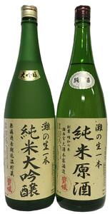 純米大吟醸原酒・純米原酒　さっぱり辛口のみくらべ2本セット