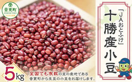 令和6年産小豆5kg「JAおとふけ」【A47】