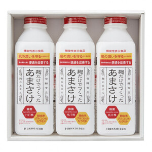 八海山 麹だけでつくったあまさけ 825g 3本セット