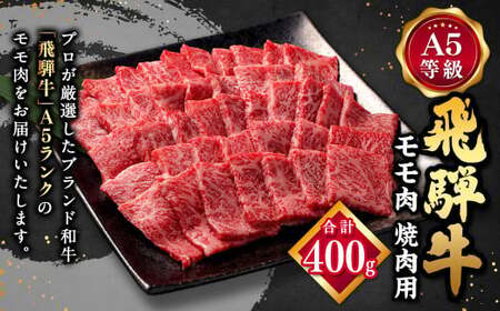 飛騨牛 A5 等級 焼肉 用 400g（ モモ肉 ） | 肉のかた山  牛 肉 牛肉 牛モモ肉 和牛 黒毛和牛 M12S85