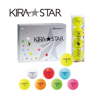 ゴルフボール  KIRA STAR 12球入 1ダース【カラー ：ホワイト】 さぬき市