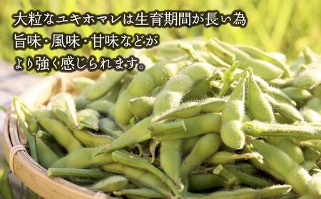 【定期便先行予約】【バランス農法】農薬や肥料を使わずに育てた枝豆ユキホマレと大粒ユキホマレ各1kg（2025年8月中旬発送予定）【枝豆 枝豆 枝豆 枝豆 枝豆 枝豆 】