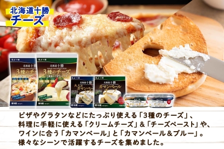 北海道 よつ葉 チーズ バター 8個 セット 北海道限定 限定バター バター 詰合せ クリームチーズ おつまみ カマンベール ブルーチーズ モッツァレラ 食べ比べ 贈り物 お取り寄せ 詰め合わせ 乳製品 送料無料 十勝 士幌町【Y08】