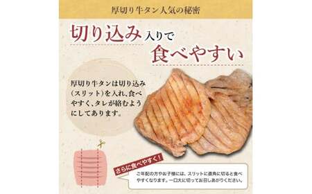 厚切り牛タン（塩）500g  (500ｇ×1パック) 【1477】